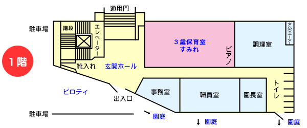 園内見取図１階